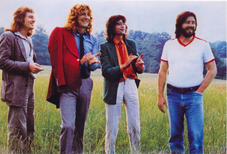 Led Zeppelin Роберт Плант и Джимми пейдж