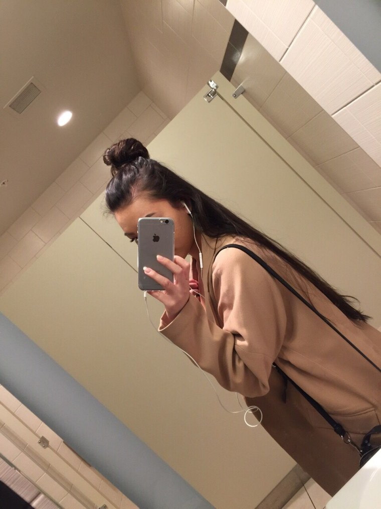 Эстетика бежевый девушка без лица