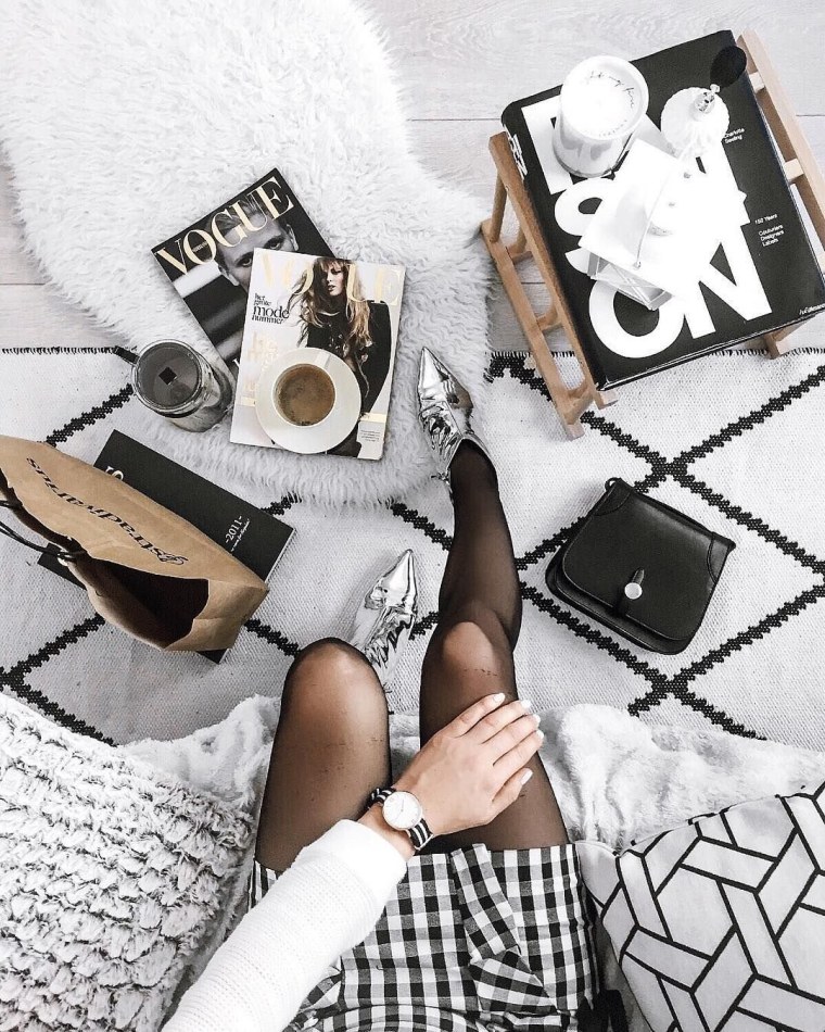 Красивая раскладка одежды