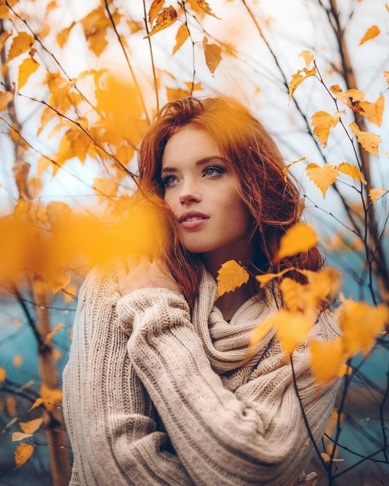 Осенняя девушка