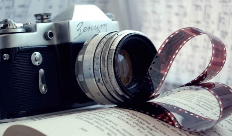 Фотоаппарат коллаж