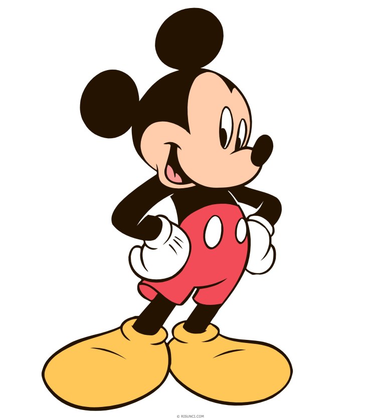 Микки Маус веселый