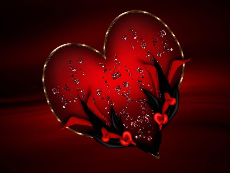 Очень красивое сердце