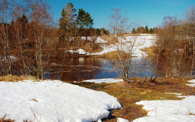 Зимняя река