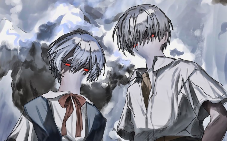 Каору Нагиса и Аянами Рэй