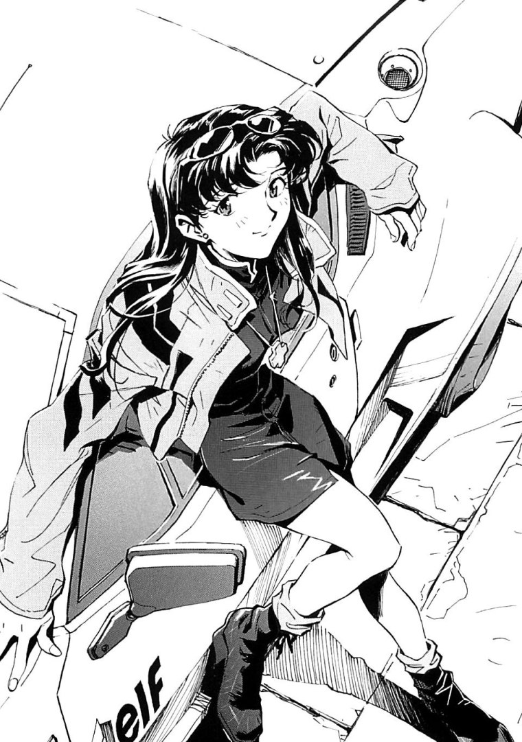 Евангелион Манга Мисато