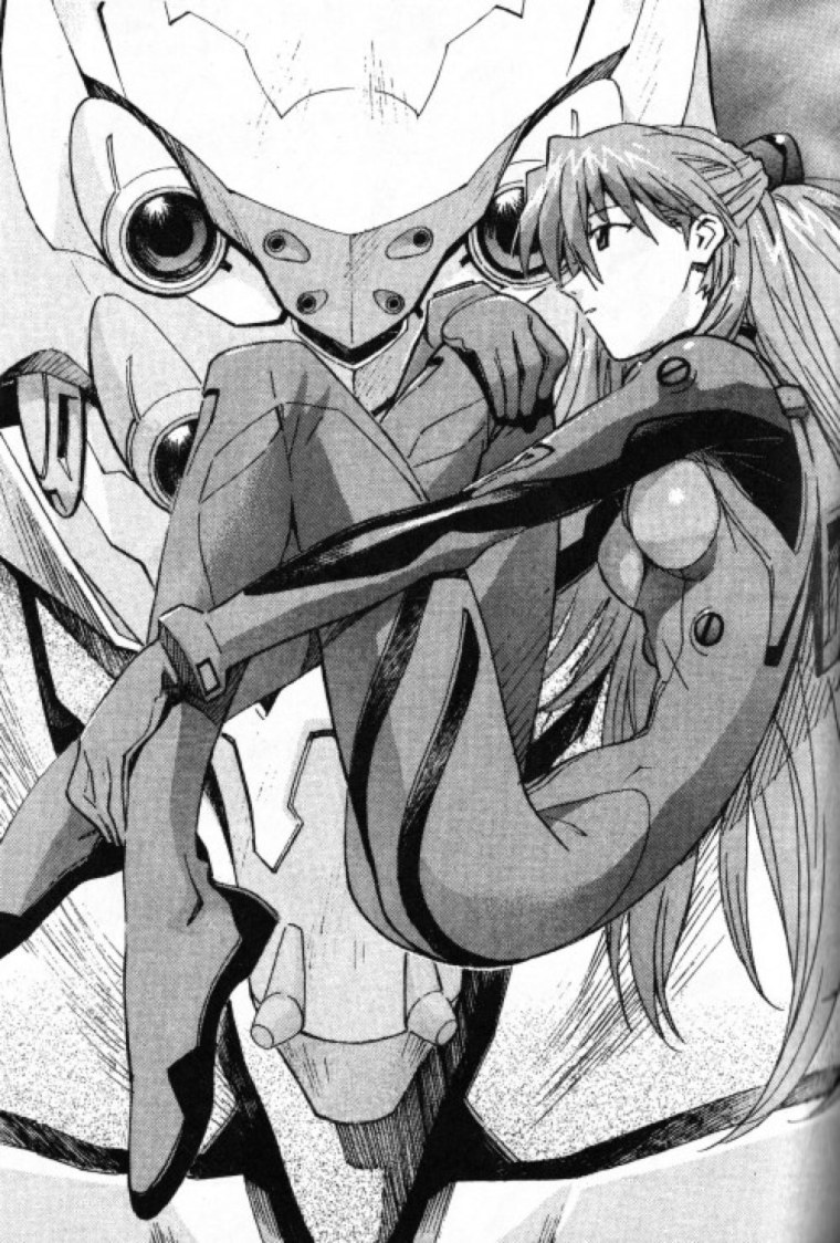 Евангелион Манга Асука