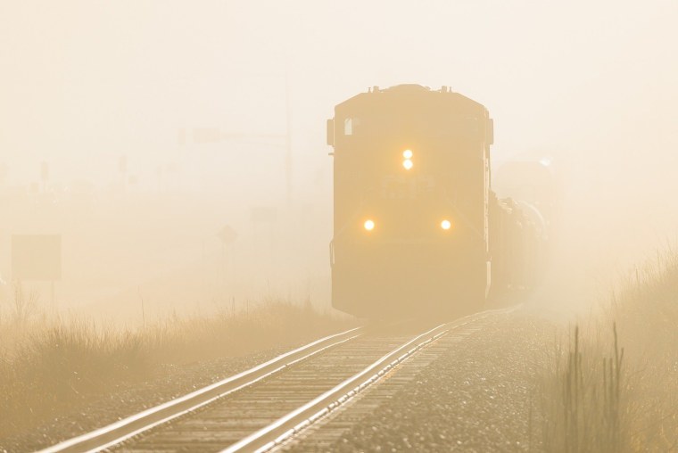 ЖД В тумане