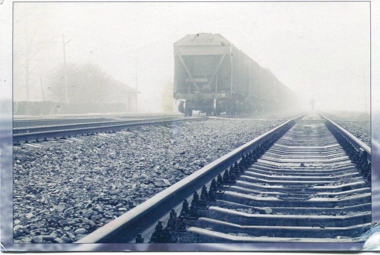 Уходящий вагон