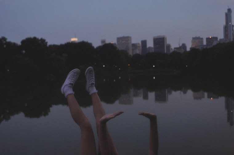 Эстетика девушек ночью