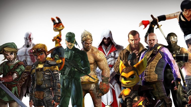 Персонажи всех игр