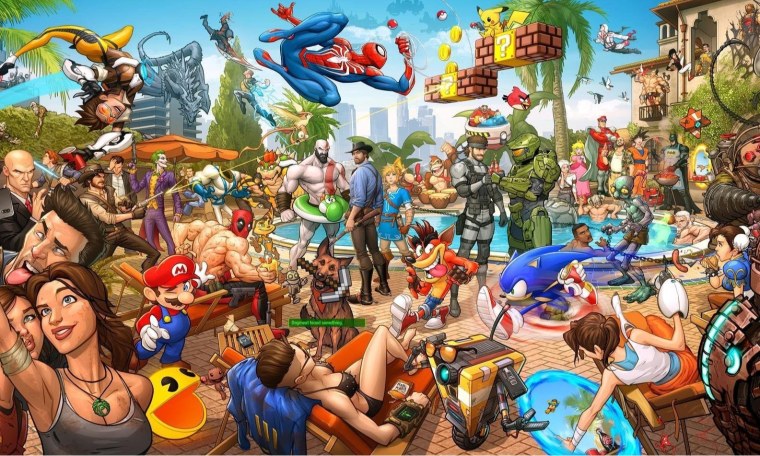 Персонажи компьютерных игр