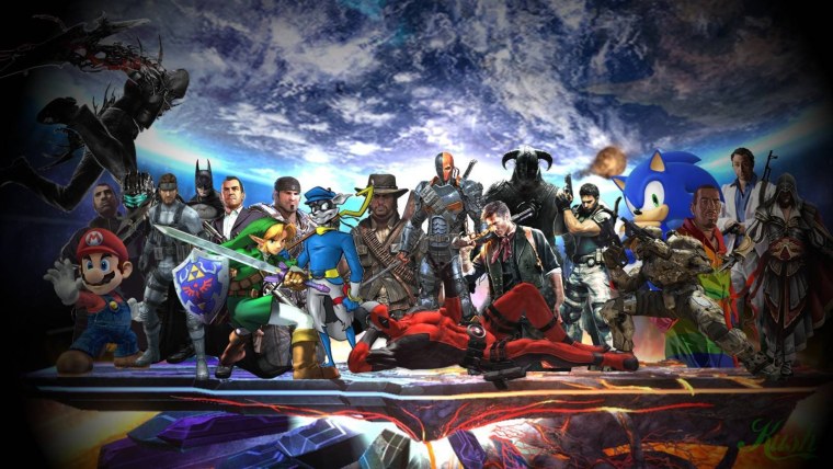 Персонажи всех игр