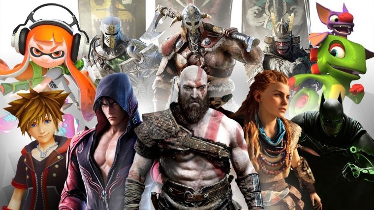 Популярные игровые персонажи