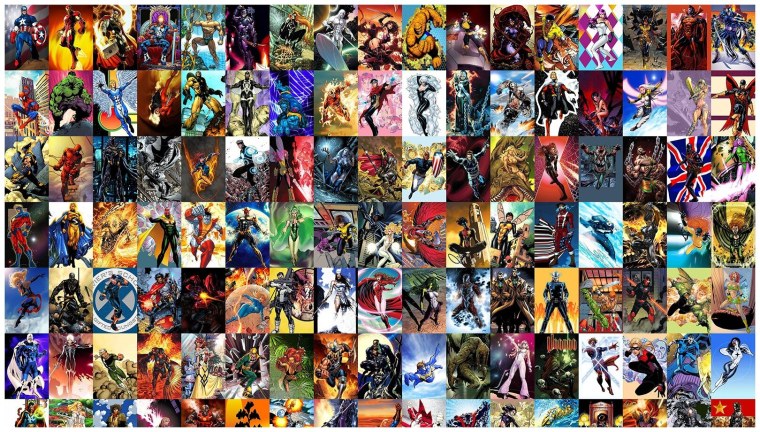 Постеры с персонажами