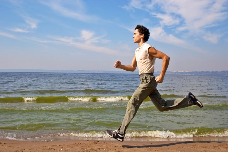 Бег человека