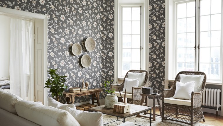 Обои в современном интерьере