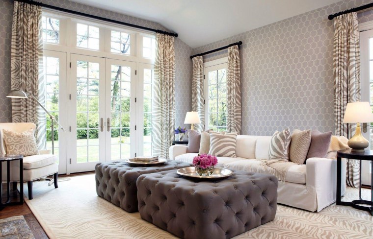 Афреско в интерьере спальни