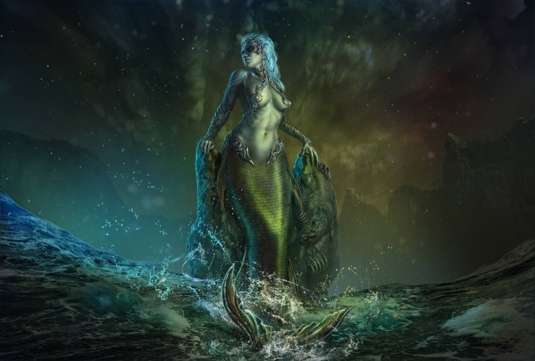 Шотландия русалки