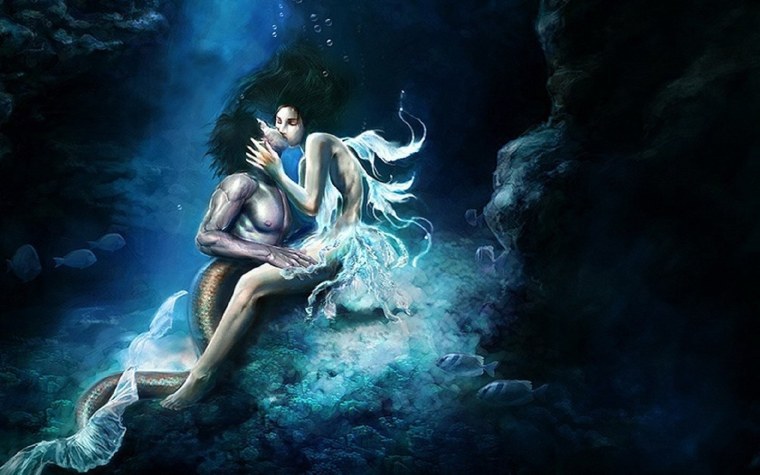 Пираты Карибского моря сирена и Филипп