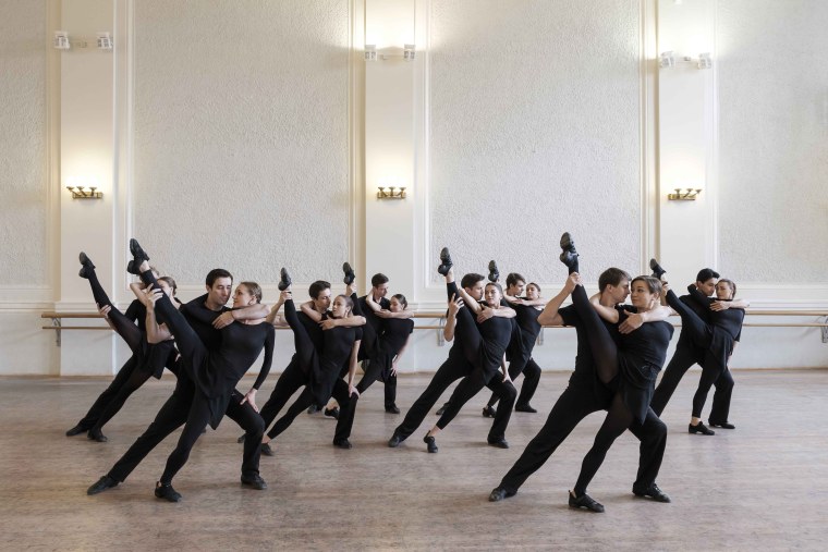 Ансамбль Моисеева репетиция