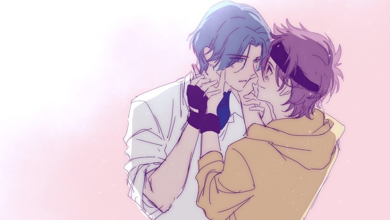 Розовые сердечки Эстетика