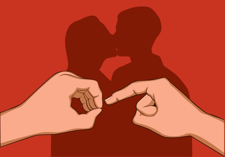 Сердечко пальцами