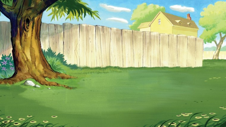 Деревня Простоквашино фон