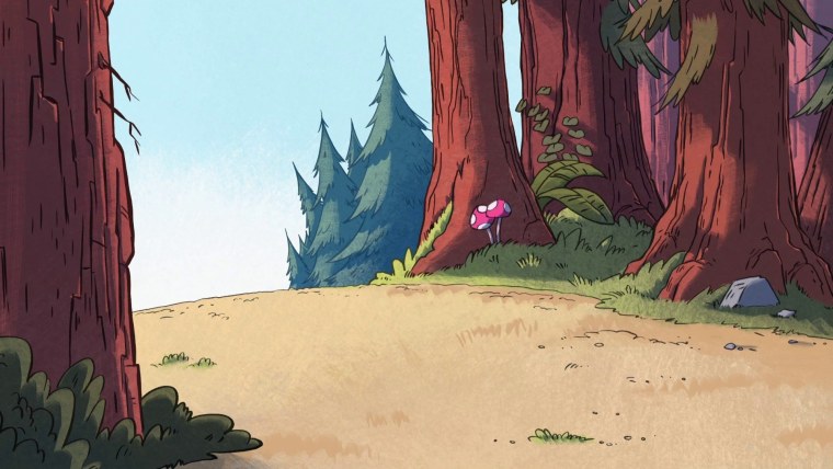 Мультяшный пейзаж