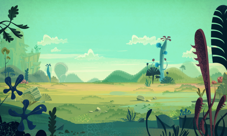 Фон для мультфильма