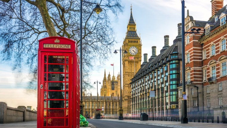 Улицы Лондона Биг Бен