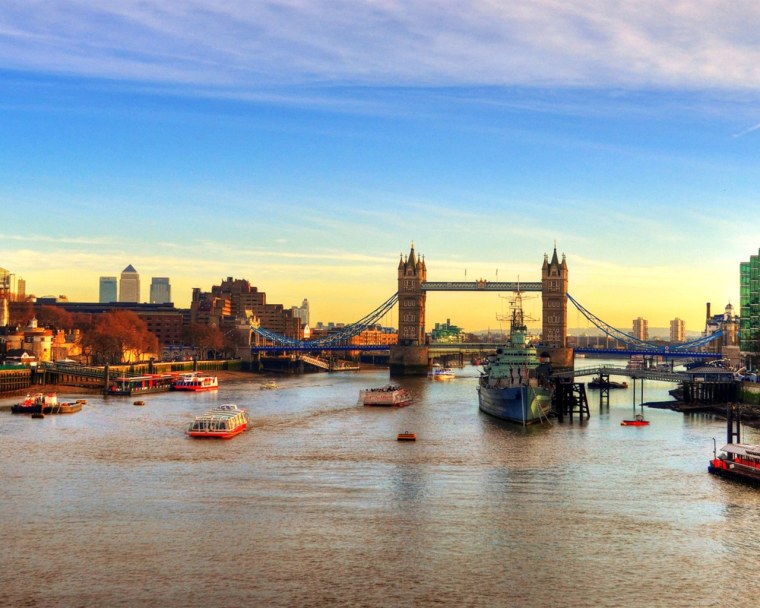 Улицы в Великобритании Биг Бен