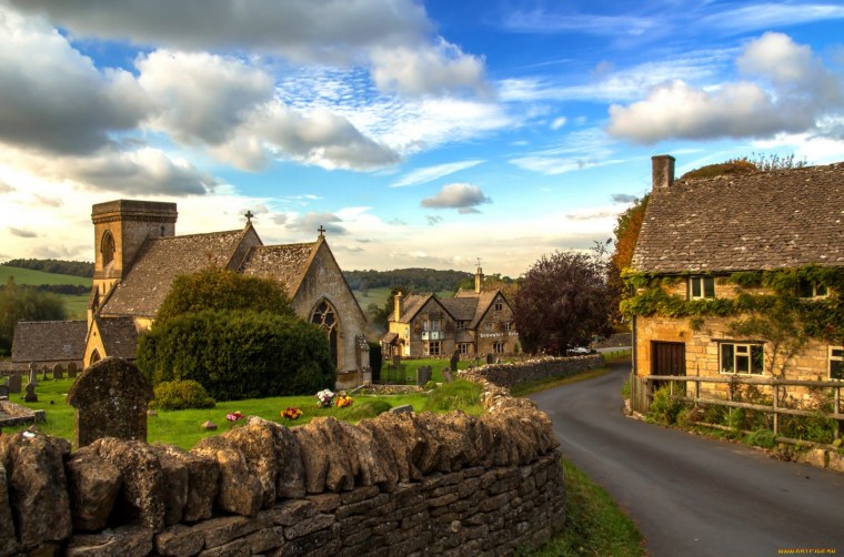 Пейзажи Англии Биг Бен