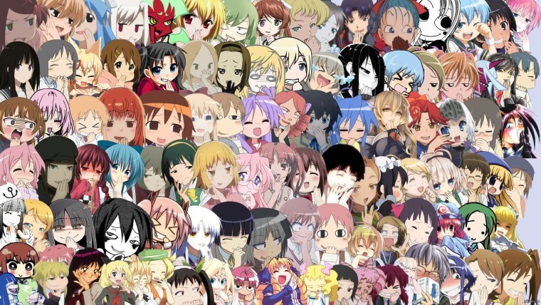 Аниме коллаж