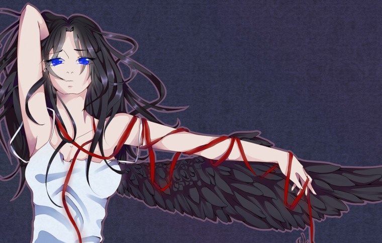 Аниме девушка демон