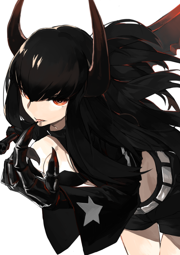 Black Rock Shooter персонажи Black Gold saw
