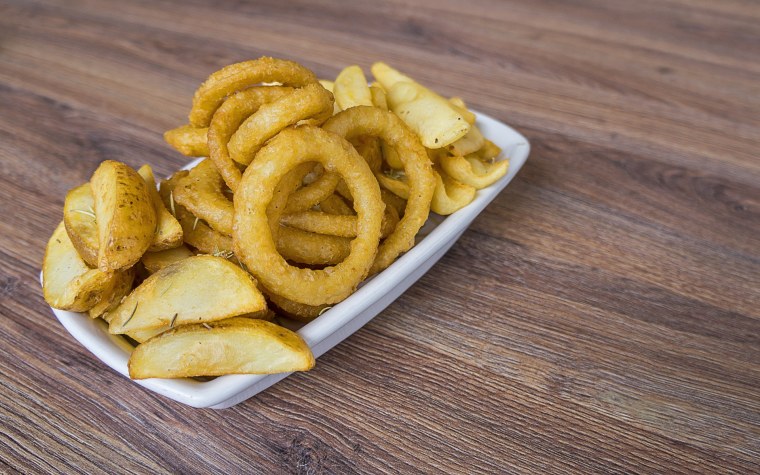 Фаст фуд из картофеля