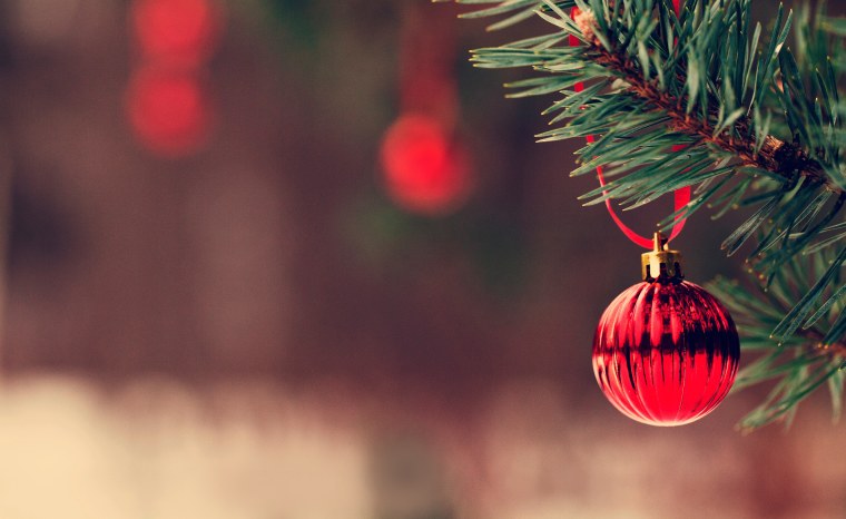 Новогодняя елка макро