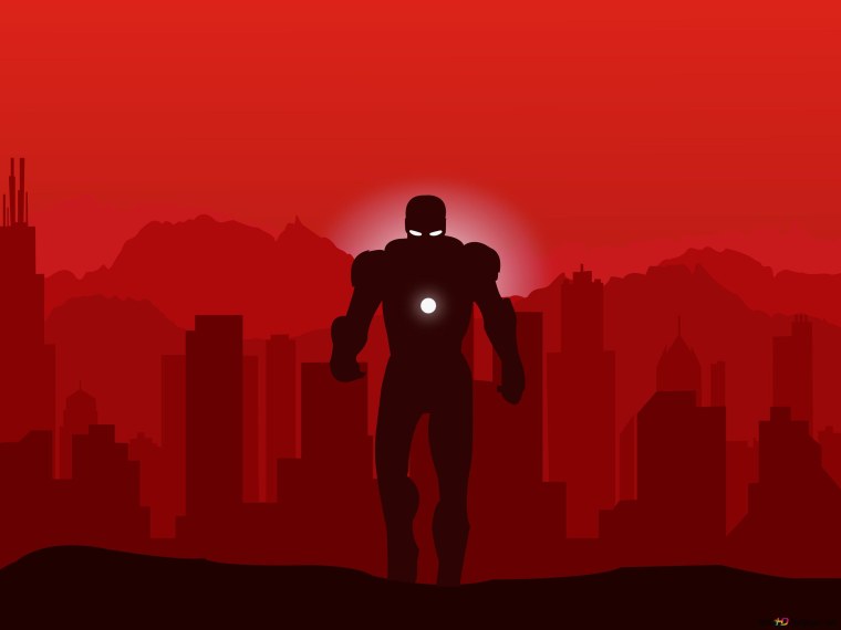 Супергерои Минимализм