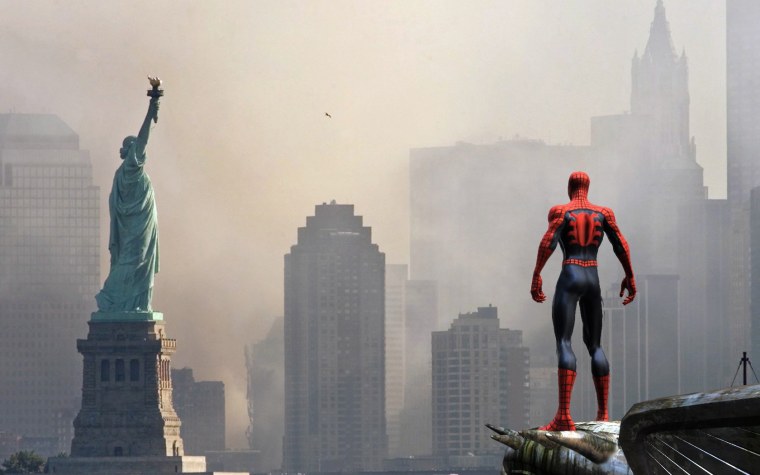 Марвел человек-паук Нью-Йорк