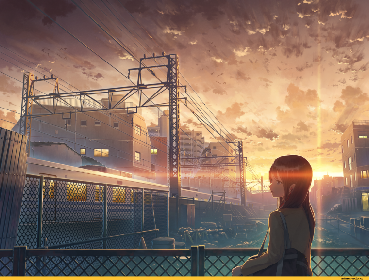 Аниме пейзаж