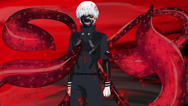 Аниме Токийский гуль на весь экран