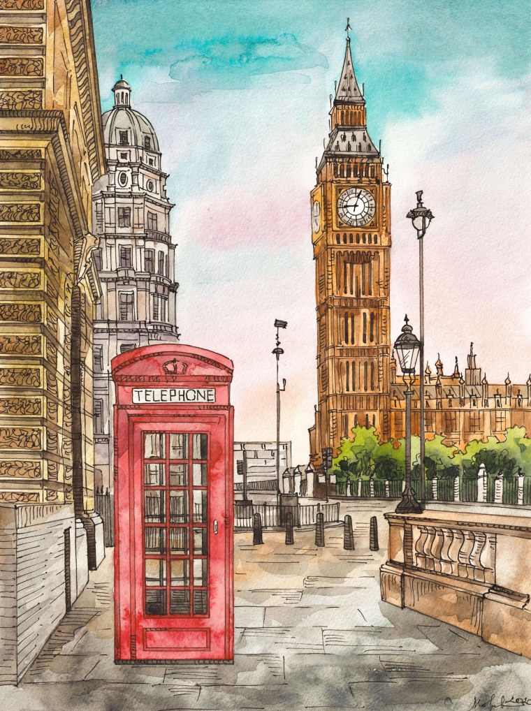 Картины в лондонском стиле