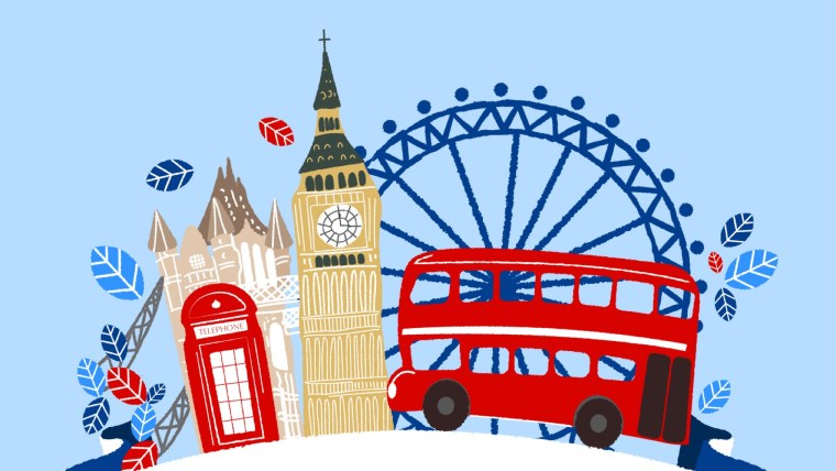 Лондонский Биг Бен скейч