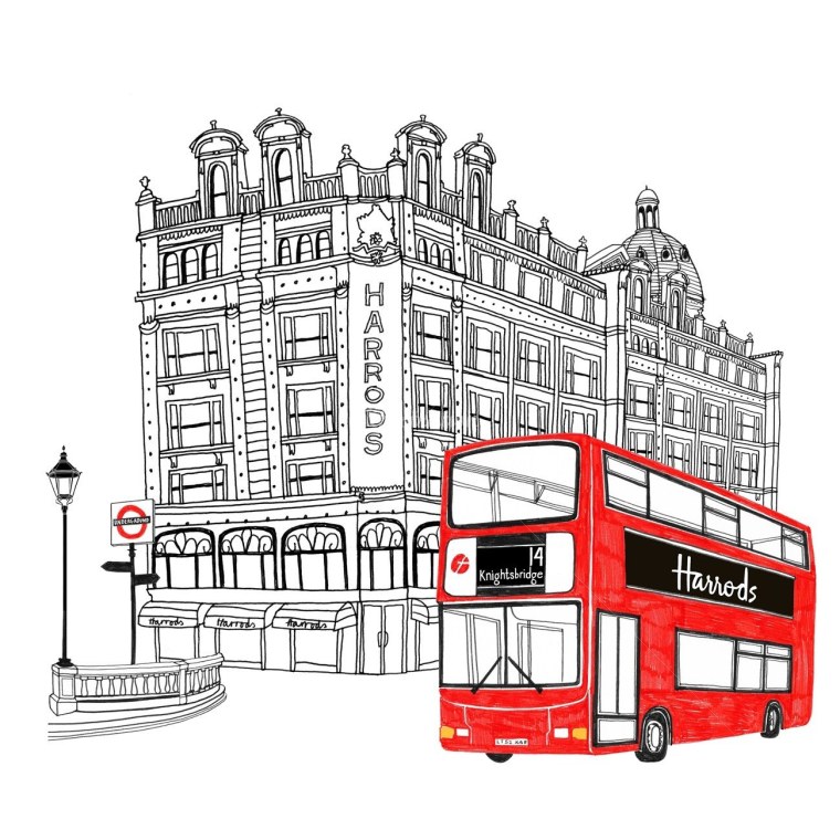 Русская живопись картина по номерам Биг Бен 40х50 см