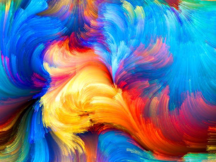 Яркие краски