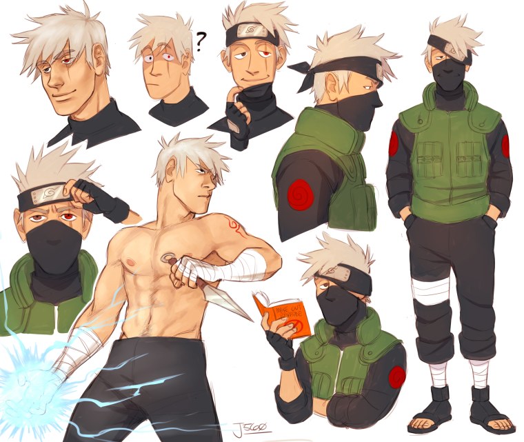 Какаши Эстетика коллаж