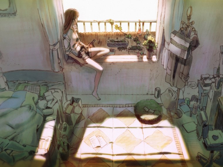 Комната анимешница Наруто