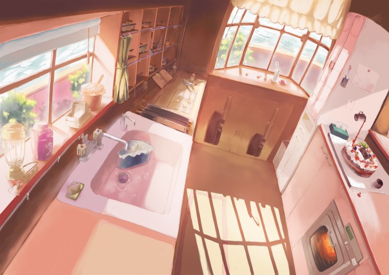 Тян в комнате