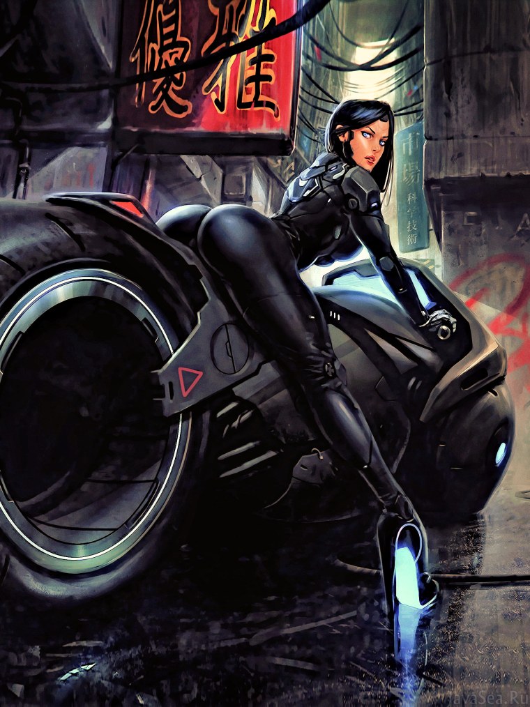 Мотоцикл из Cyberpunk 2077